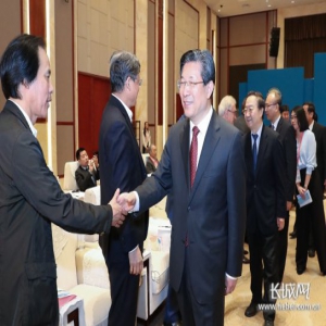 王东峰许勤会见5·18经贸洽谈会中外嘉宾