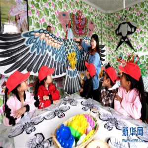 河北廊坊：非遗风筝有传承