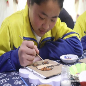 河北平乡：一颗颗种子绘出特色校园