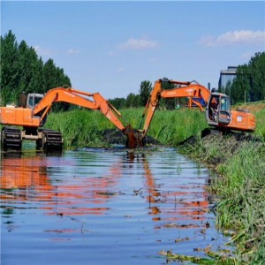 唐山丰润开展河道生态治理