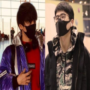 明星机场好蹲点 陈奕天青春时尚刘昊然大方得体 你喜欢谁？