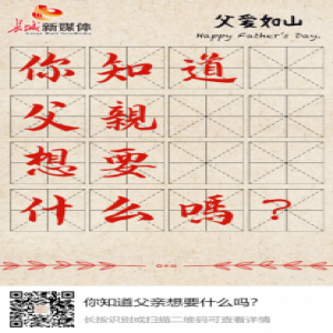 【H5】父亲节丨你知道父亲想要什么吗？