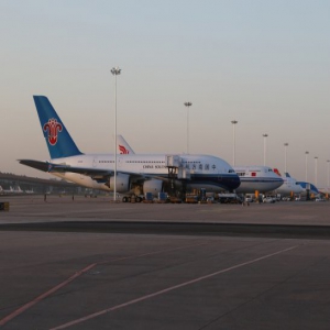 北京大兴国际机场试飞 4架飞机参与真机试飞