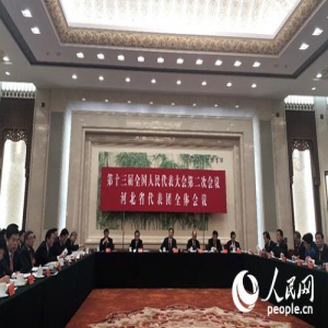 十三届全国人大二次会议河北代表团开放日侧记