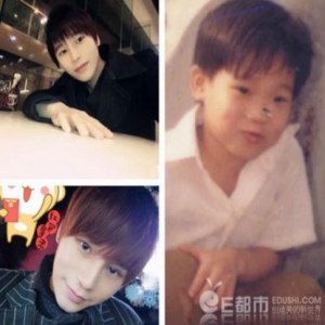 图:陈奕天童年照撞脸林俊杰 陈奕天陈骁到底什么关系