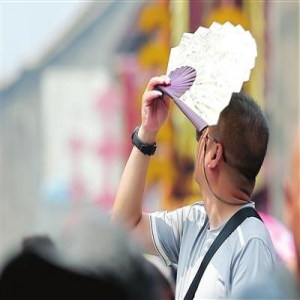 酷热难“挡”（图）