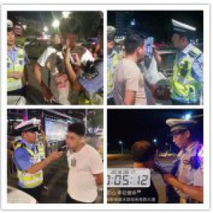 江西新余查酒驾：有人弃车飞奔 有人移形换位