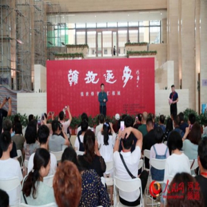 青年书法家张世烽作品展在河北博物院开幕