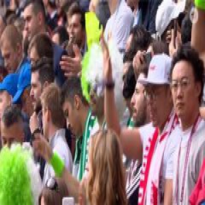 球迷陈奕迅吴秀波被偶遇 现身世界杯开幕式！