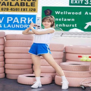 SING女团蒋申写真曝光 运动少女活力十足