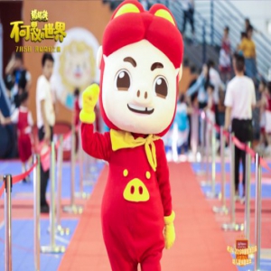 《猪猪侠》亮相篮球嘉年华