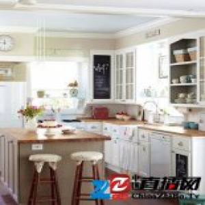 清新窗户设计营造温馨小厨房