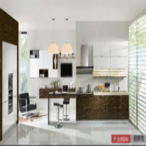 整体厨房设计搞大空间，1㎡都不浪费！