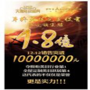 皮阿诺征战双12登橱柜类目第一，聚惠夺市完美收官2016