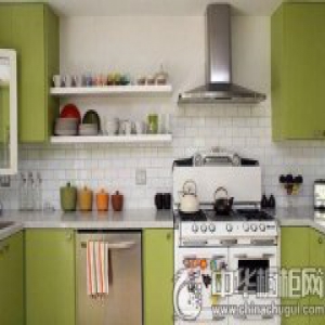 告别单调 果绿色厨房超好看
