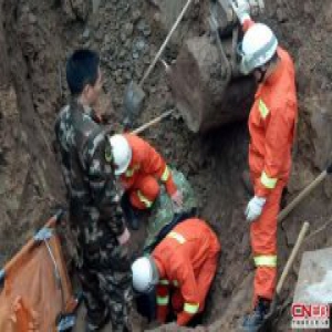 四川平昌一施工现场发生坍塌 致一人死亡