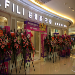 达斐丽衣柜世豪广场旗舰店耀世开业