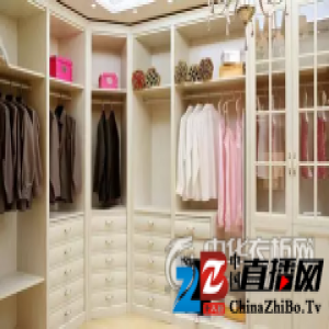 淡雅色衣柜打造清新浪漫风