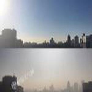 为何今天北京“半城晴天半城霾”？