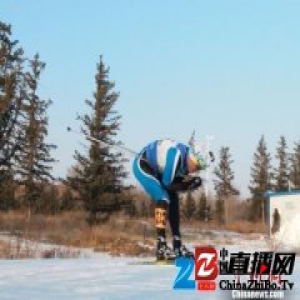 各国运动员北方草原“激战”越野滑雪 中法运动员折桂