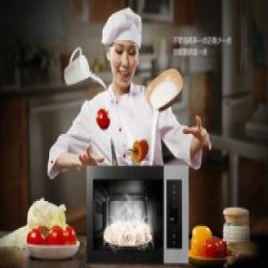 谁说微波炉只能加热，老板嵌入式微波炉还能做菜