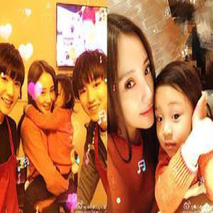 贾乃亮一家三亚嗨玩 爱女甜馨就读国际学校