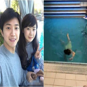 当人妻后尺度大开！福原爱游泳直接真空上阵