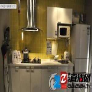 宜家： 多功能一字型橱柜