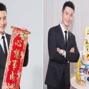 黄晓明火速复工拍广告 与儿子的第一个新年将这样过