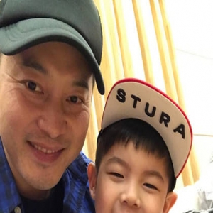 心疼！沙溢晒与安吉合照 却被打了马赛克