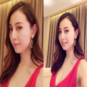 昔日港姐走出失恋阴霾晒性感自拍 事业线超抢镜(图)