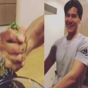 彭于晏包饺子大秀肌肉 大批迷妹投降求被捏