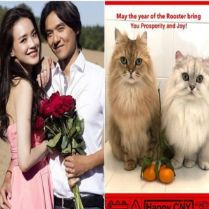 冯德伦陪舒淇回娘家，偶遇路人合照紧紧搂在一起(图)