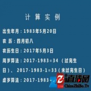 一脸懵!为什么中国人有虚岁?你可能有一个假年龄