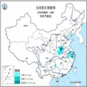 河南湖北安徽等地今有大雾 江浙局地有强浓雾