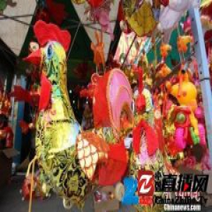 鸡年元宵将至 扬州花灯市