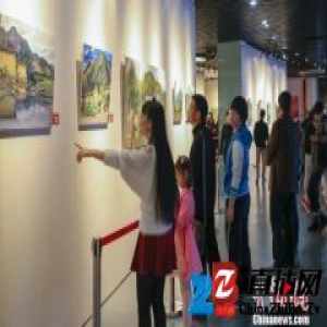 全国著名画家走进闽西油画作品展开幕