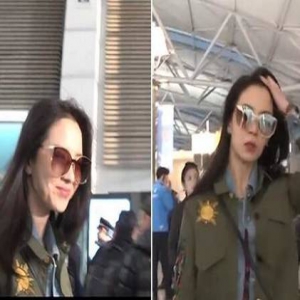 宋智孝穿军外套撩发杀 粉丝狂喊欧巴