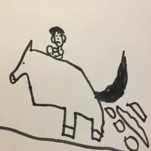 邓超儿子等等画作曝光 画风清奇引网友调侃