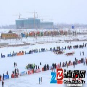 2017新疆首届冰上龙舟大赛新疆北屯市举办