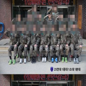 帅！金俊秀TOP军装照片曝光