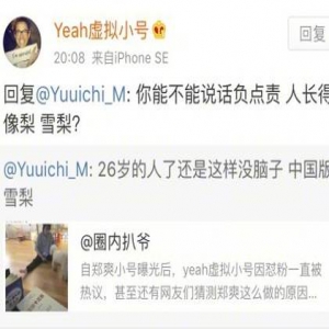 被指中国版崔雪莉？郑爽不服：说话负点责