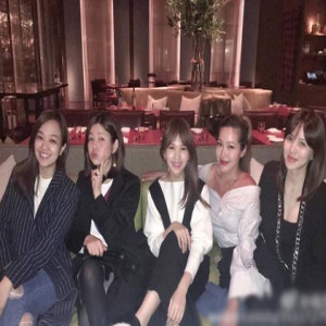 杨丞琳闺蜜聚会获赞女神 陈妍希产后元气似少女