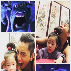 王大陆又开始“吃孩子”了！看来王俊凯送的吃完了