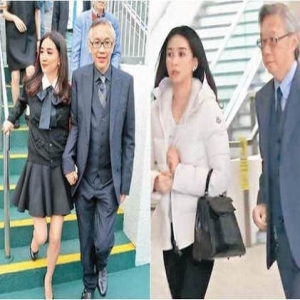 豪门丈夫猝逝 冻龄港姐吴婉芳首露面打点灵堂