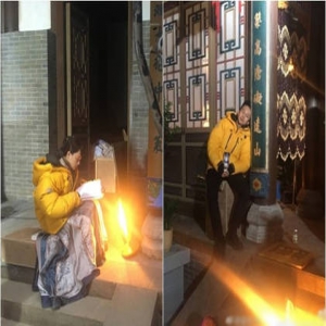 邓超探班孙俪吃醋了 却被网友发现了情侣装