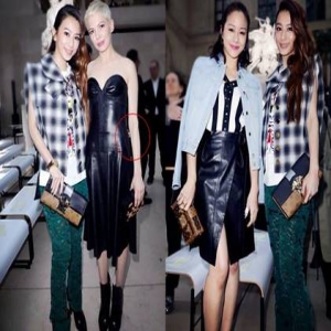 田馥甄看秀遇偶像秒变迷妹 合影不忘礼仪手