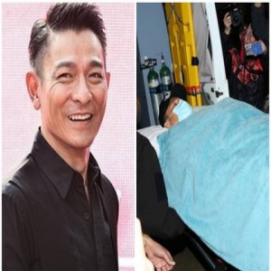 刘德华坠马50天“背影复出”感动发声：我想你们