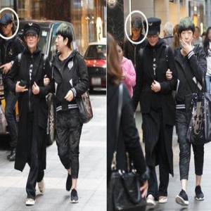 张敏与小10岁新欢同框 见镜头刻意分开保持距离