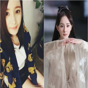 少女不再？杨幂未PS照片曝光 遭吐槽“脸垮+老态”